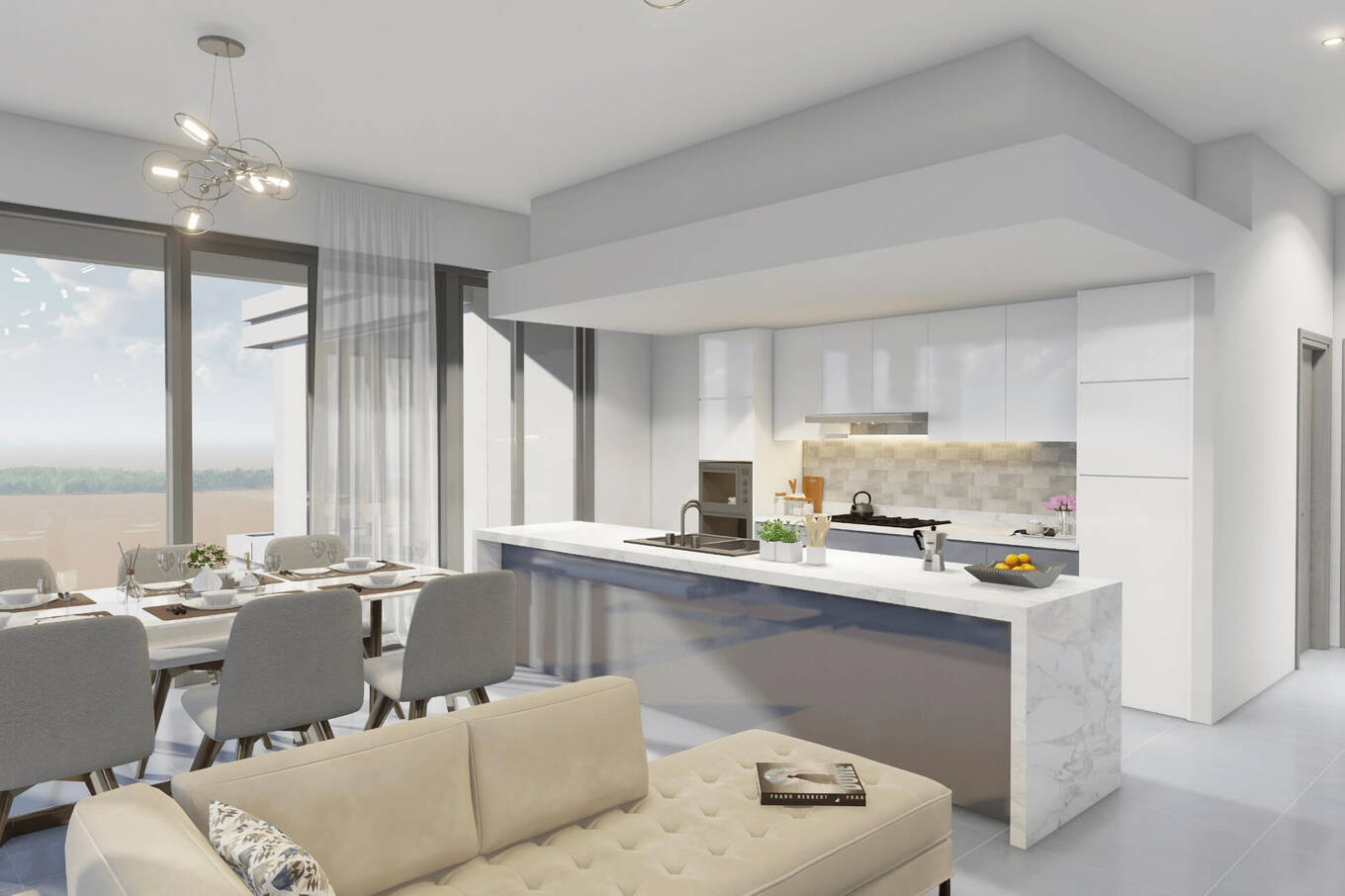 Apartment with 3 bedrooms in Jumeirah Village Circle (JVC), Dubai
